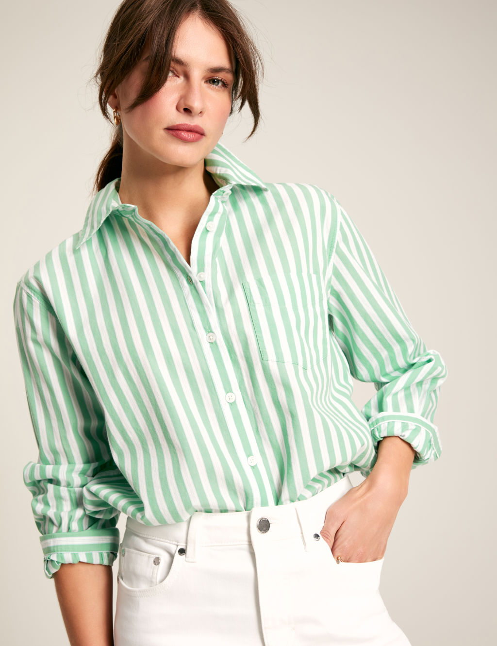 Pure Cotton Striped Shirt