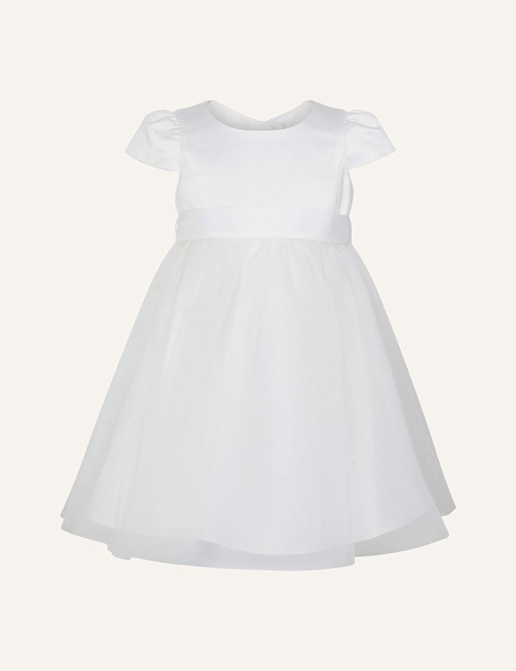 Satin Tulle Occasion Dress (0-3 Yrs)