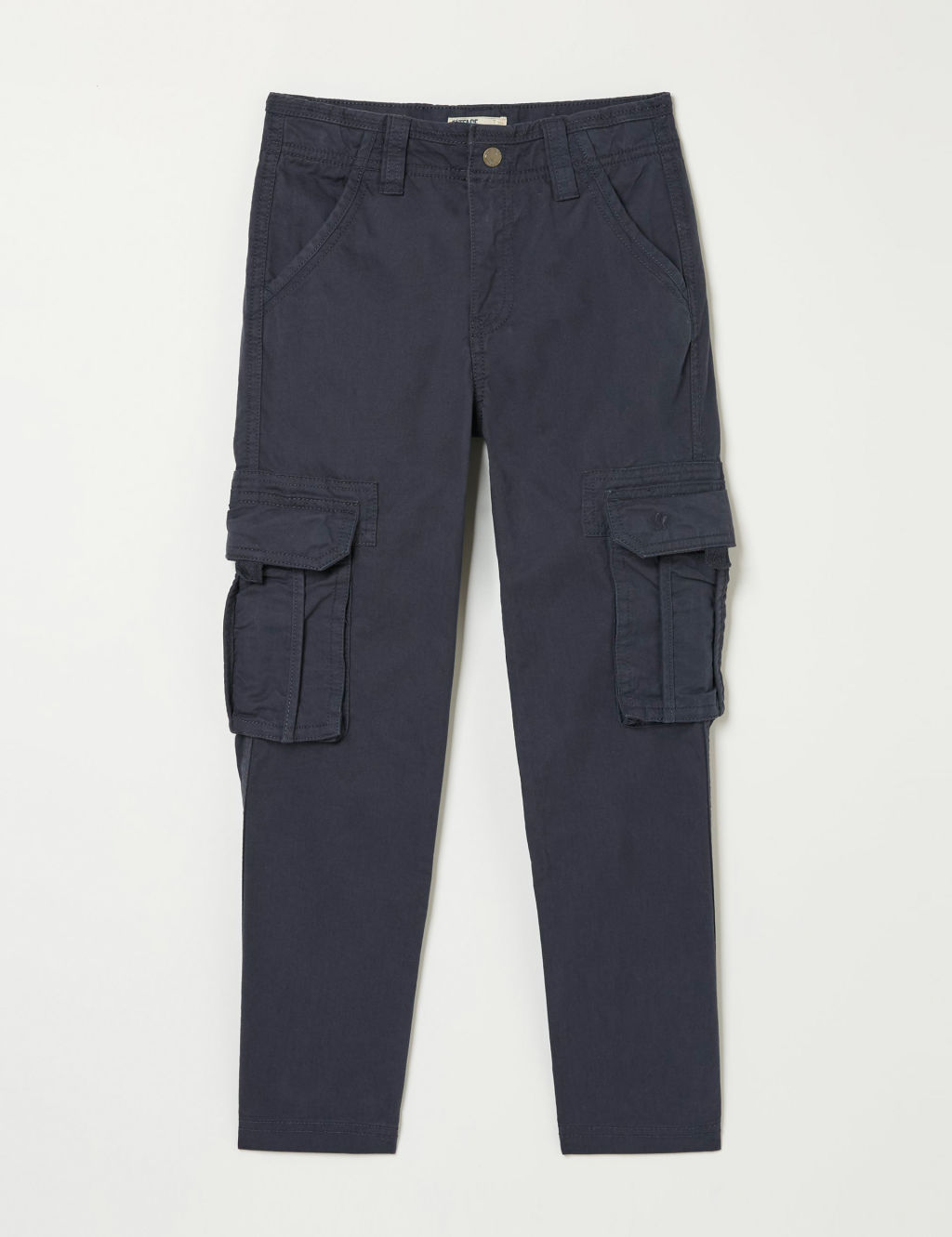Pure Cotton Cargo Trousers (3-13 Yrs)