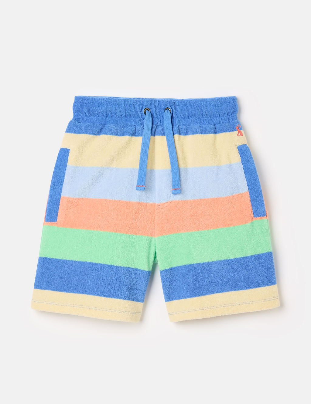 Pure Cotton Striped Shorts (2-12 Yrs)