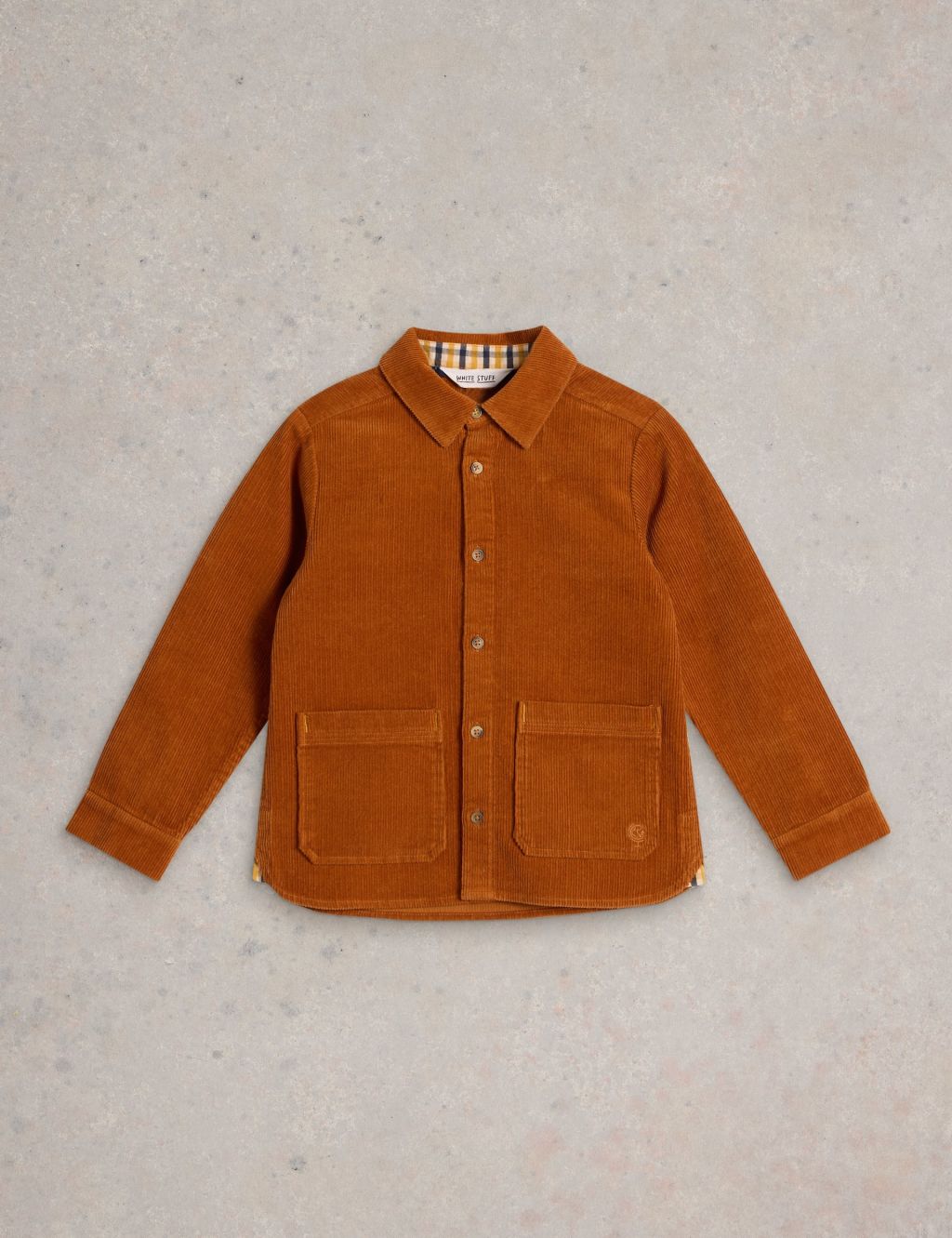 Pure Cotton Corduroy Shirt (3-10 Yrs)