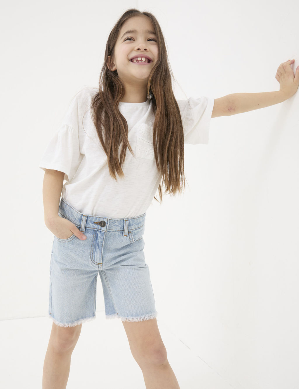 Denim Shorts (3-13 Yrs)