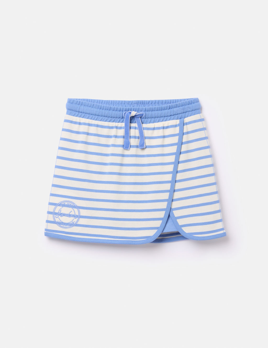 Pure Cotton Elasticated Waist Skort (2-12 Yrs)