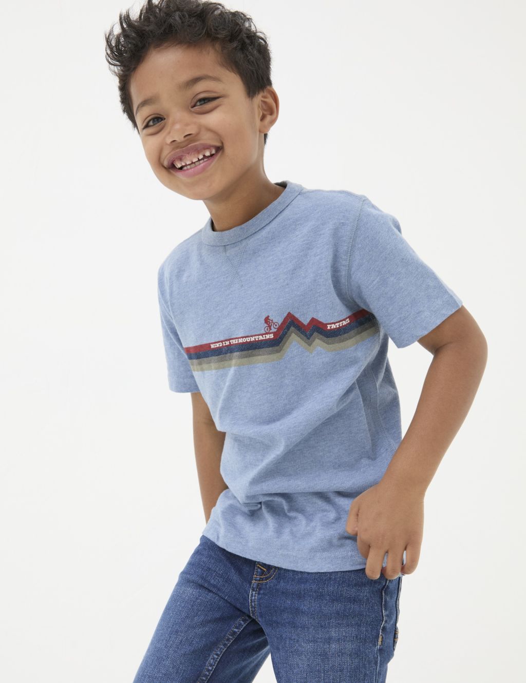 Pure Cotton Bike T-Shirt (3-13 Yrs)