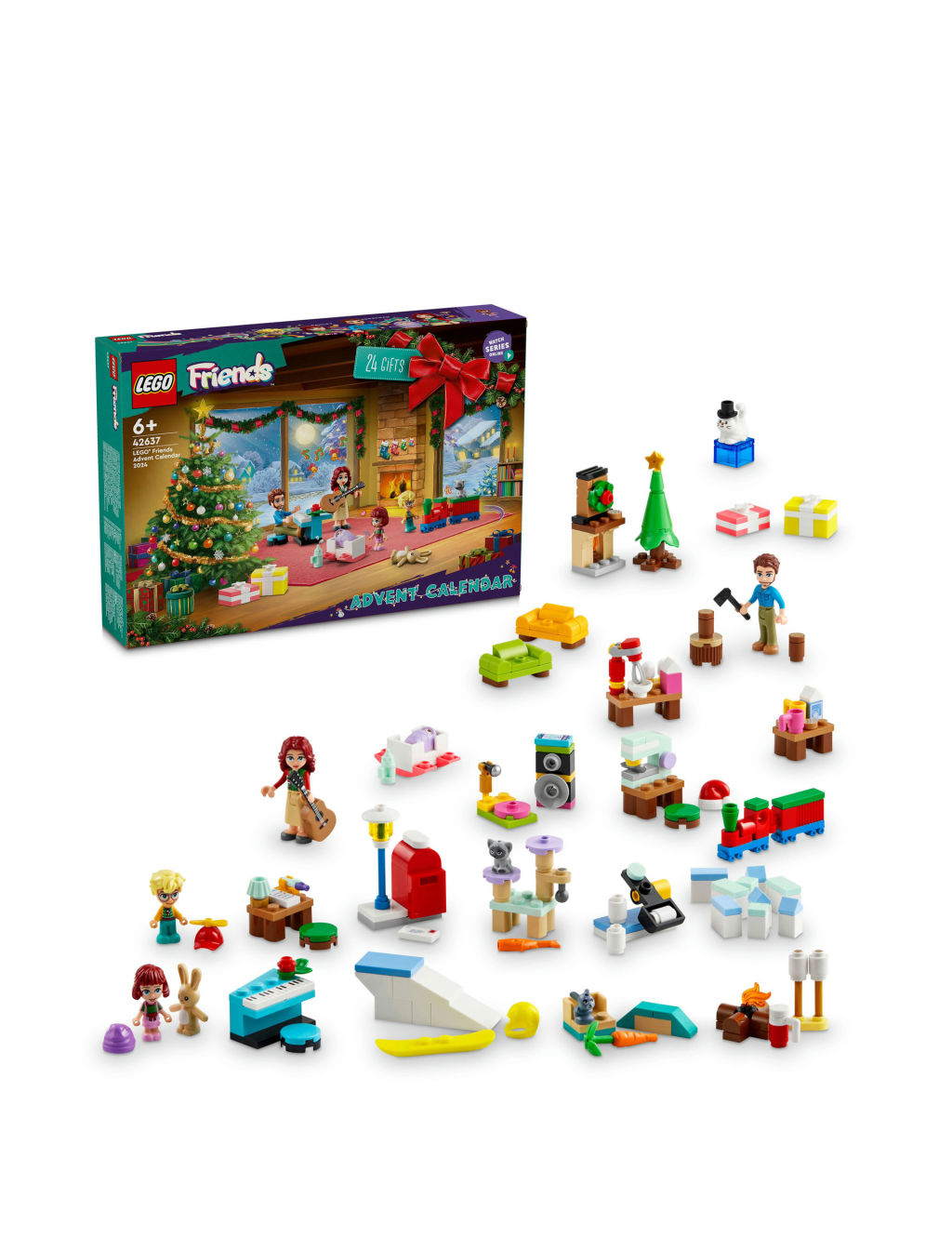 LEGO® Friends Advent Calendar 2024, Christmas Toy (6+ Yrs)