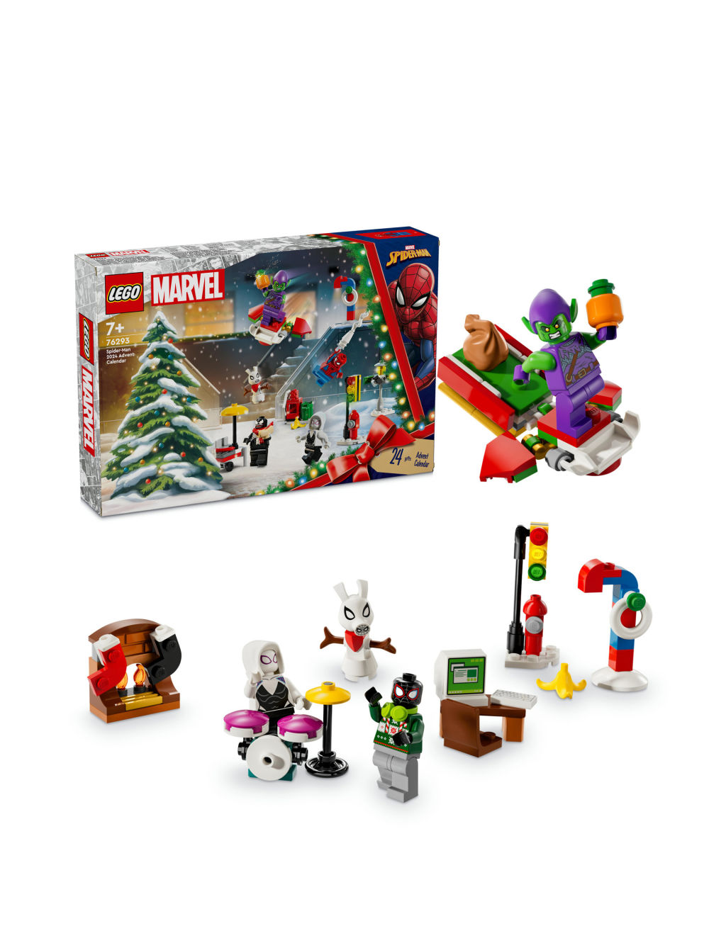 LEGO® Marvel Spider-Man 2024 Advent Calendar (7+ Yrs)
