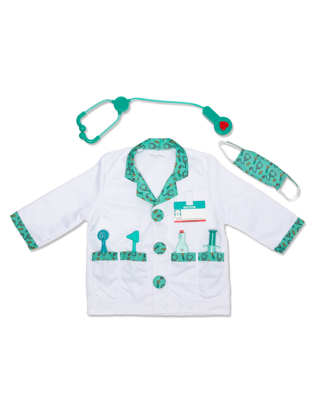 Doctor Role Play Costume Set (3-6 Yrs)