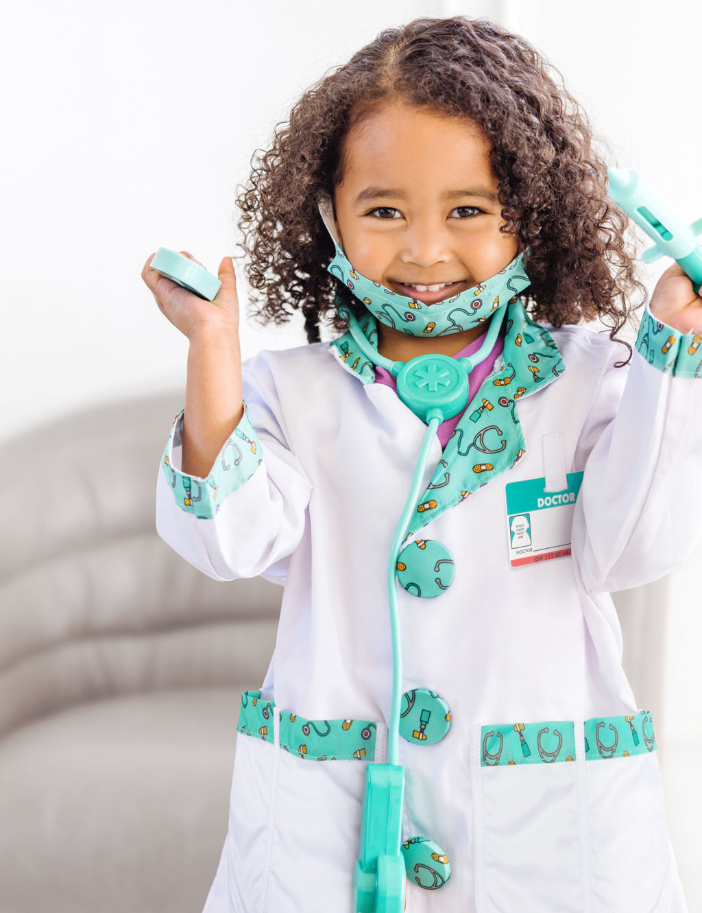 Doctor Role Play Costume Set (3-6 Yrs) 5 of 5