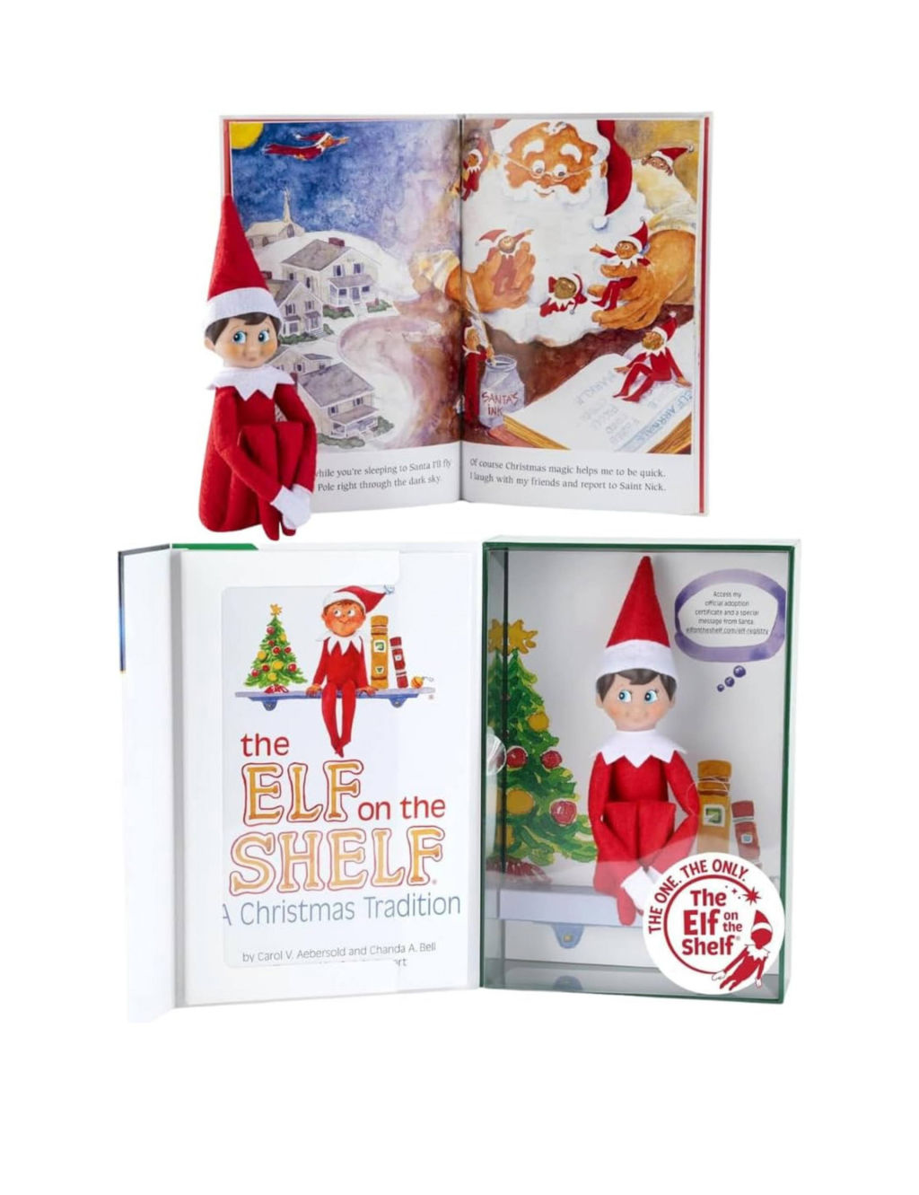 Scout Elf Toy & Book (0+ Yrs)