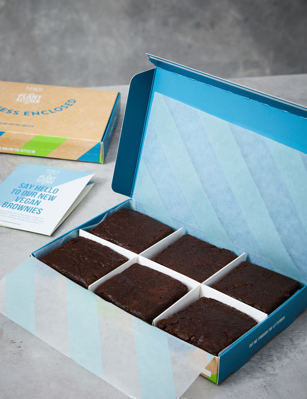6 Plant Kitchen Chocolate Brownies