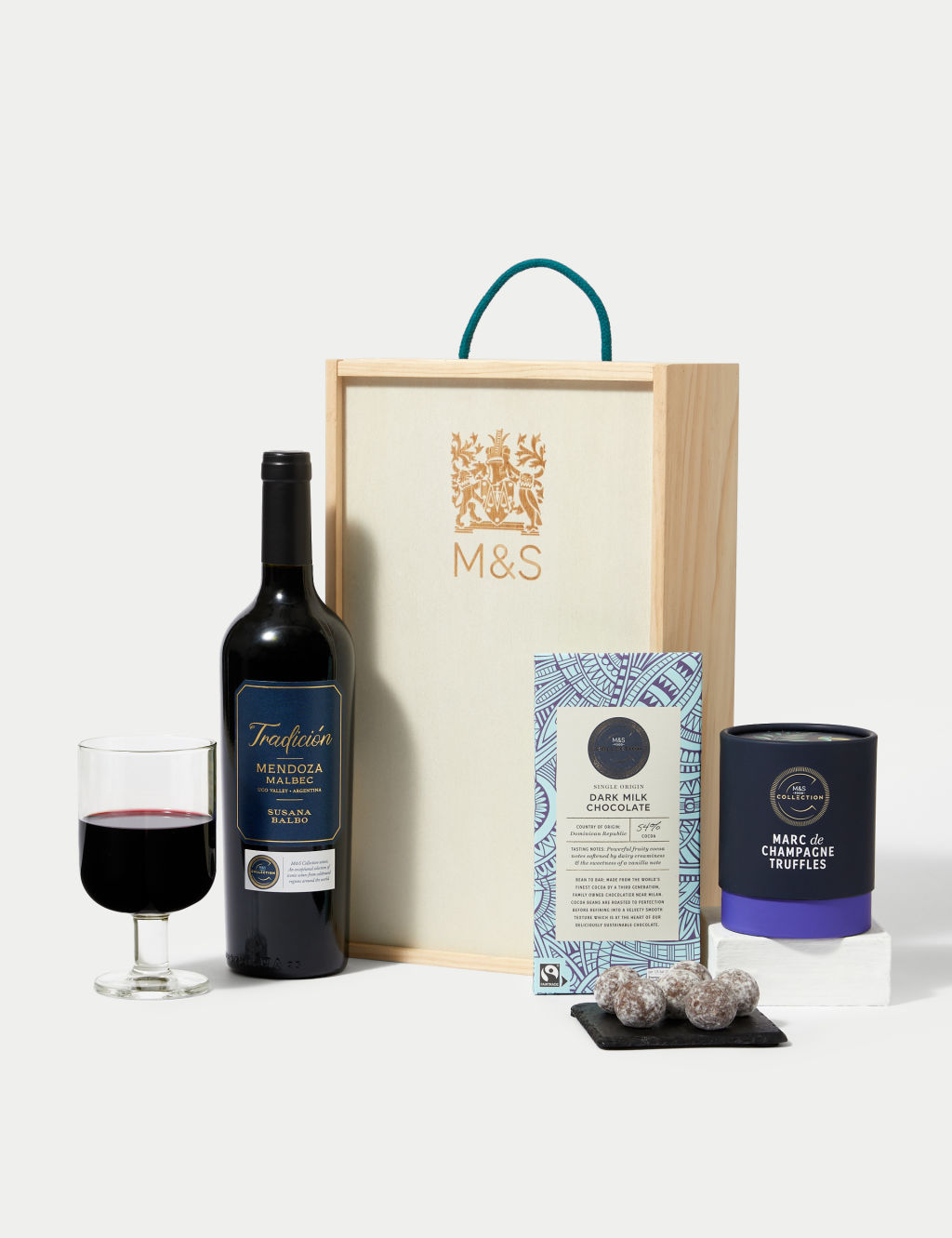 Red Wine & Chocolate Gift Box