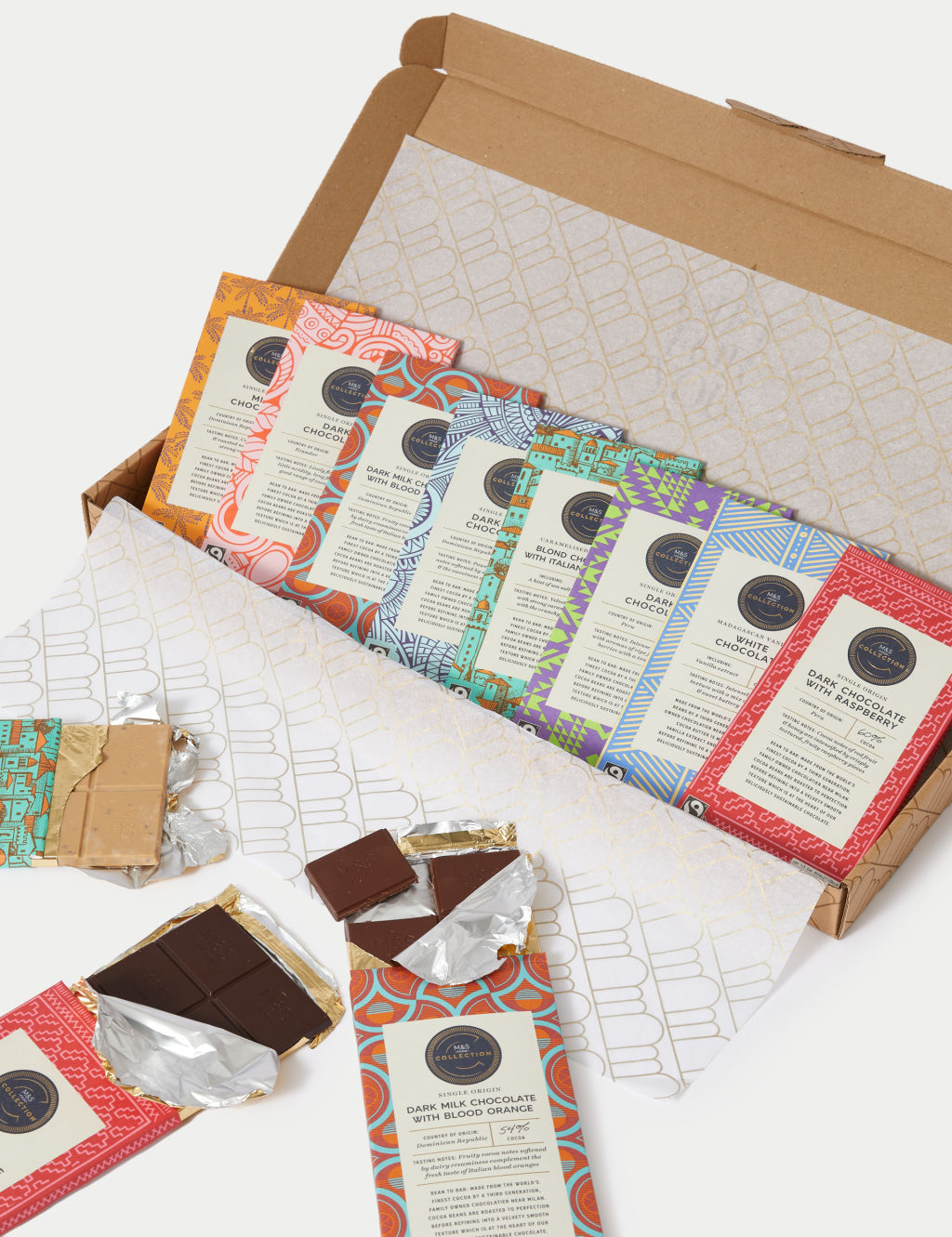 Single Origin Chocolate Bars Letterbox Gift