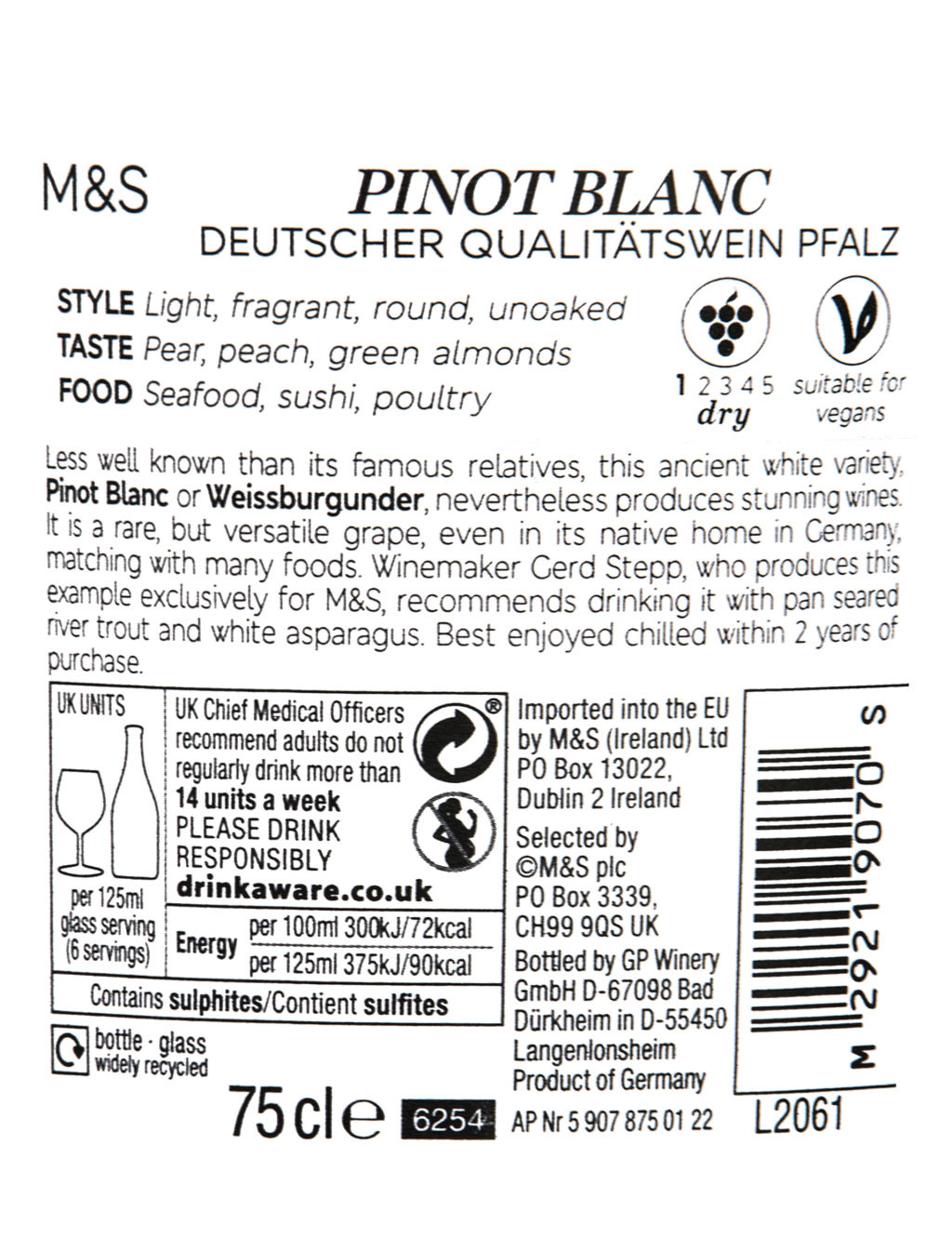 Found Pinot Blanc - Case of 6 4 of 4
