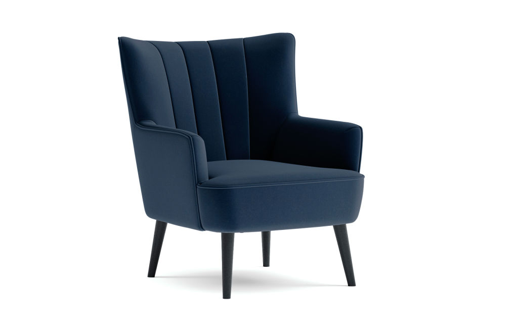 Evie Velvet Armchair