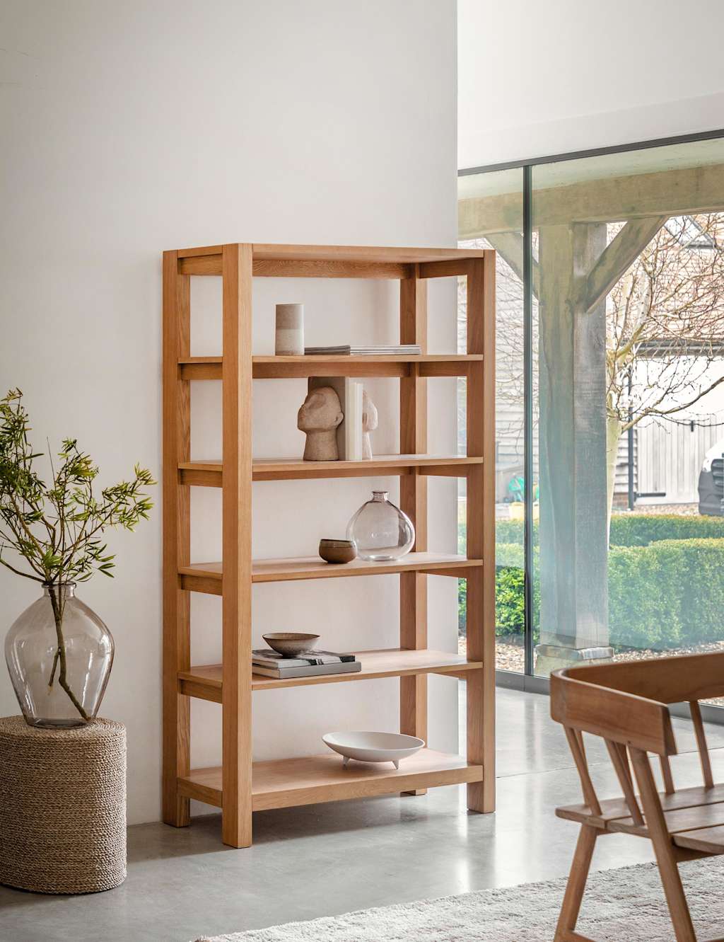 Gallery Direct Sonoma Shelving Unit Oak