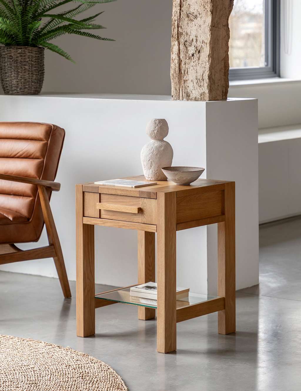 Gallery Direct Sonoma Side Table Oak