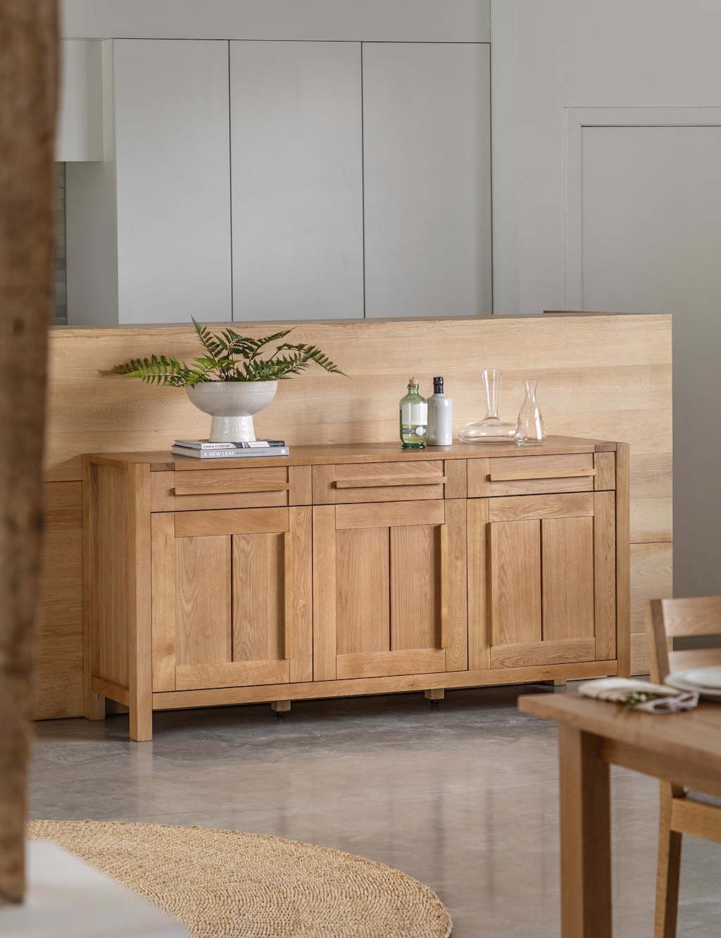 Gallery Direct Sonoma Extra Large Sideboard Oak