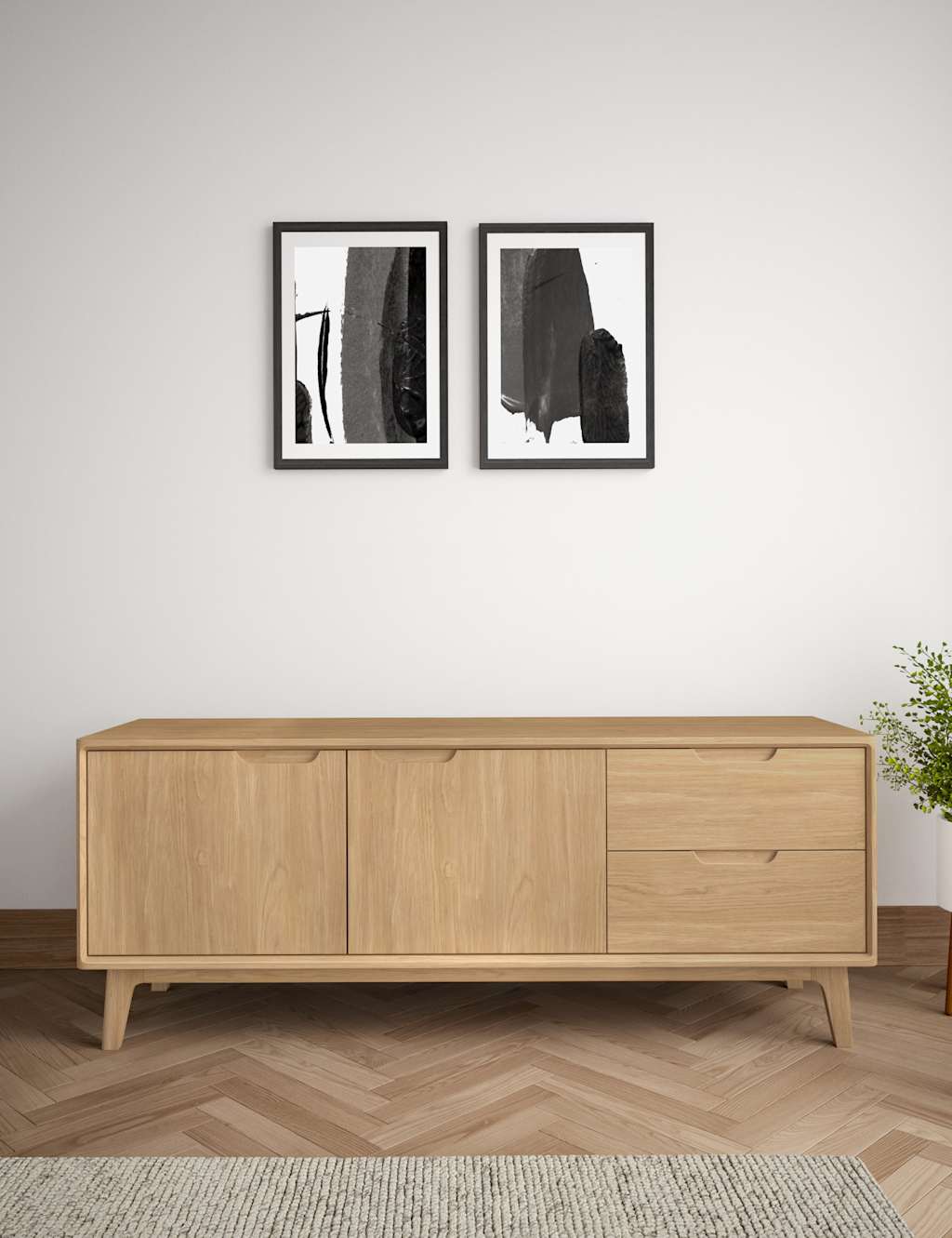 Nord Extra Large Low Sideboard
