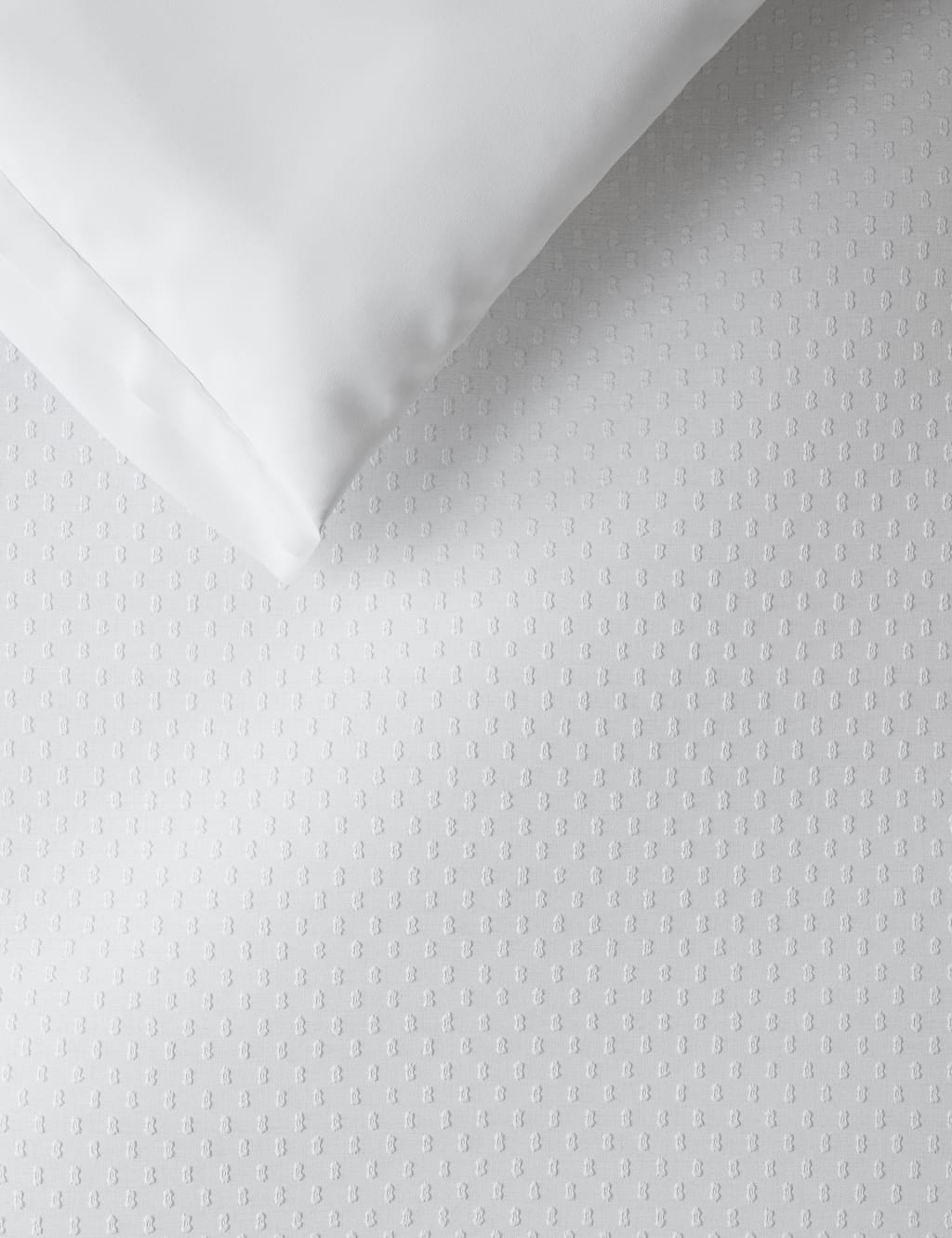 Pure Cotton Iris Spotty Dobby Bedding Set