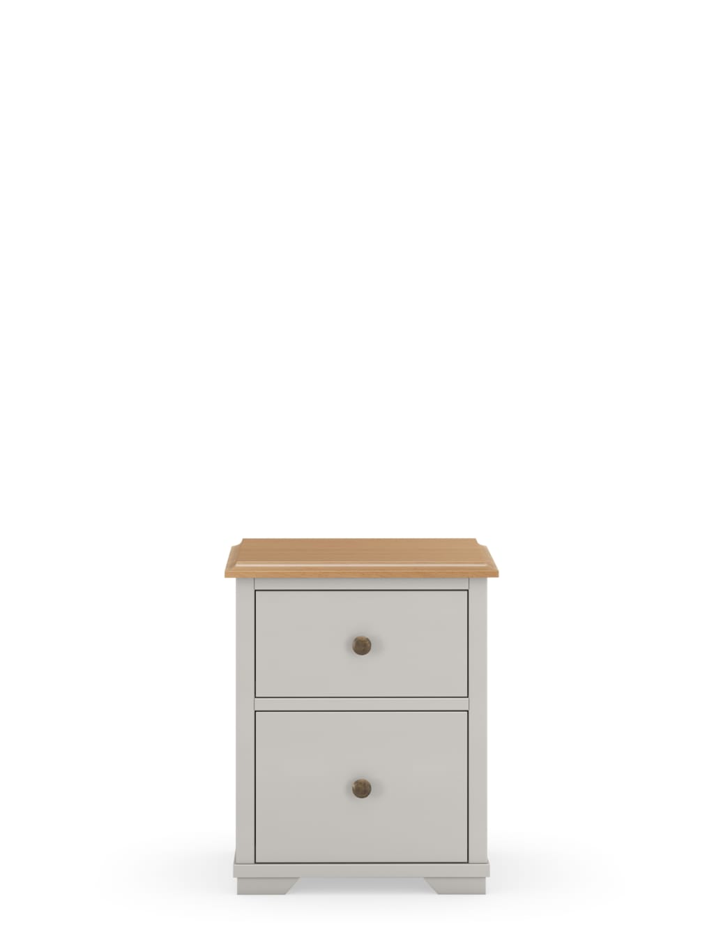 Sandbanks 2 Drawer Bedside Table