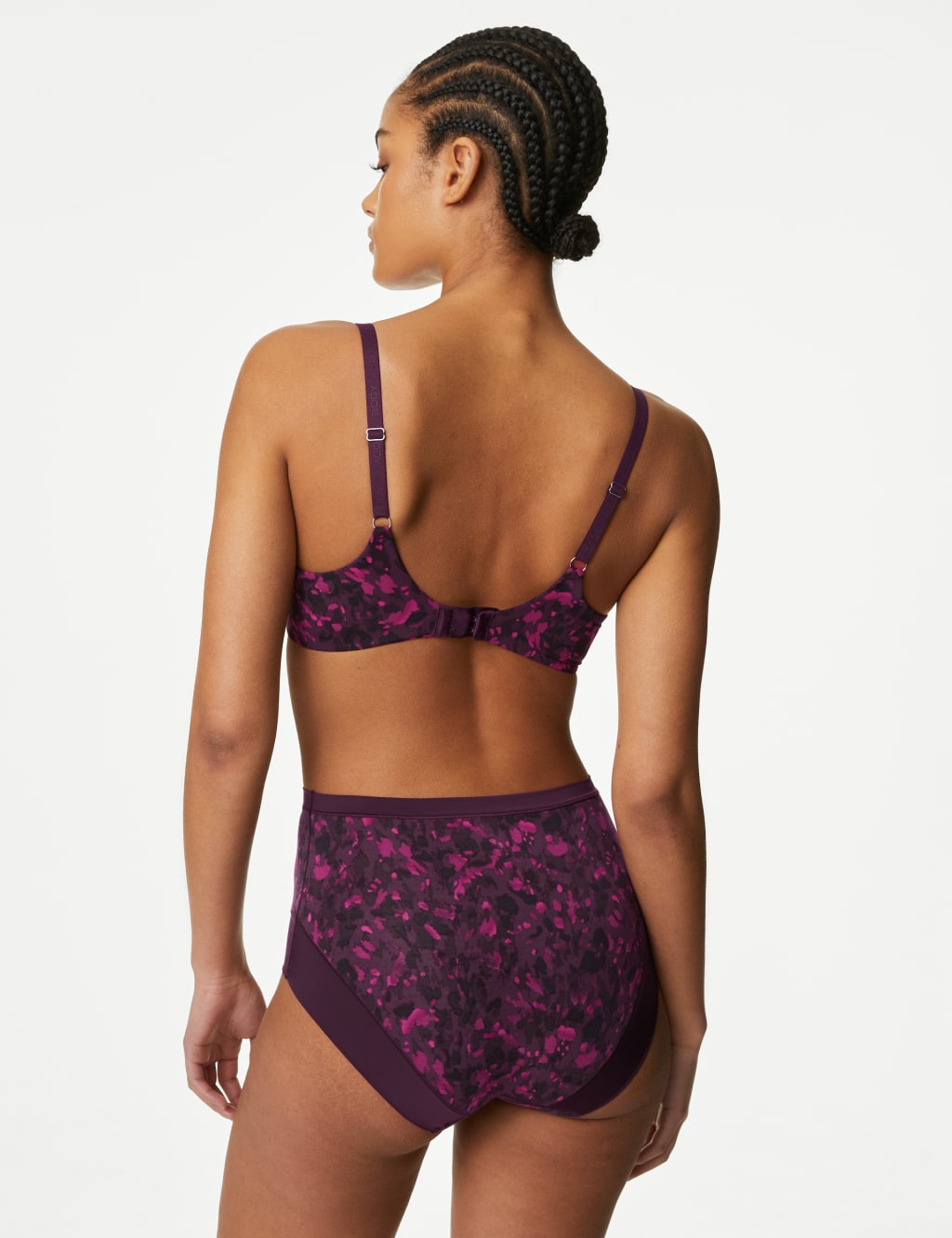 Flexifit™ Floral Full Cup T-Shirt Bra Set A-E 6 of 6