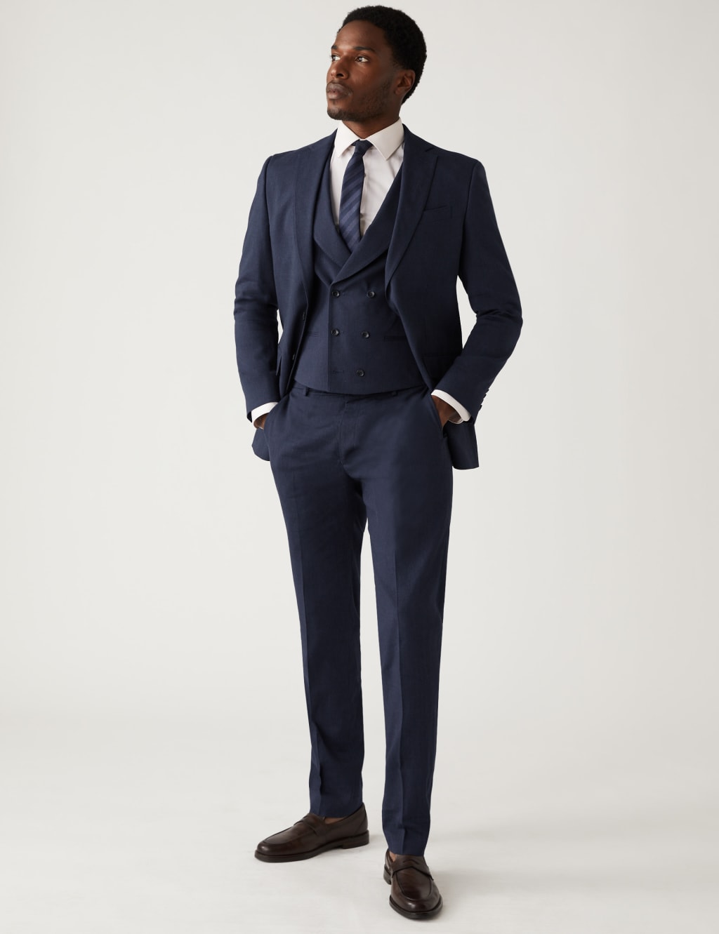 Tailored Fit Italian Linen Miracle™ Suit 3 of 6