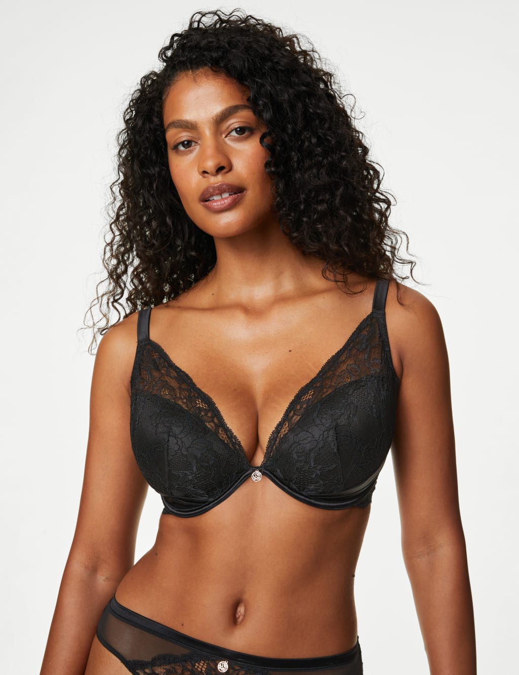 Silk Beau Wired Plunge Bra Set F-H 2 of 6