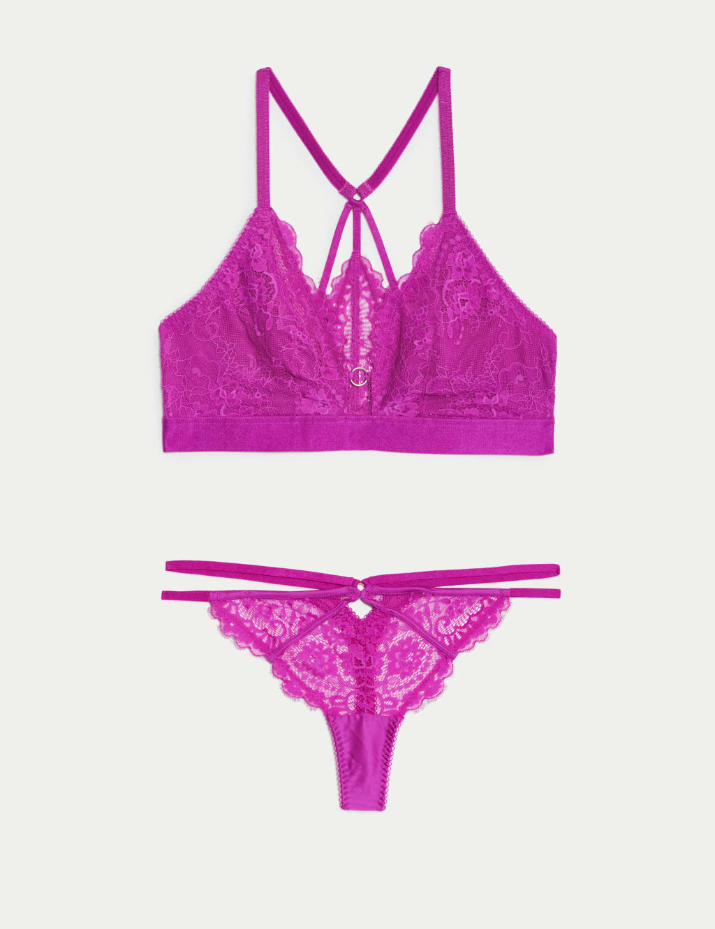 Blanca Lace Non Wired Bralette Set A-E 1 of 6