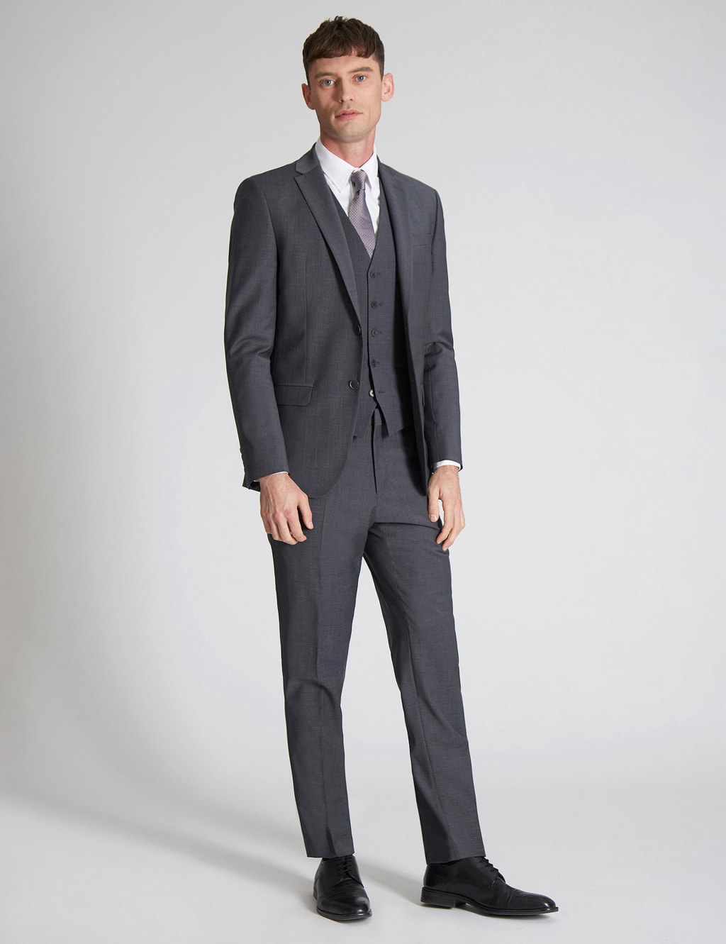 Slim Fit Wool Rich Suit