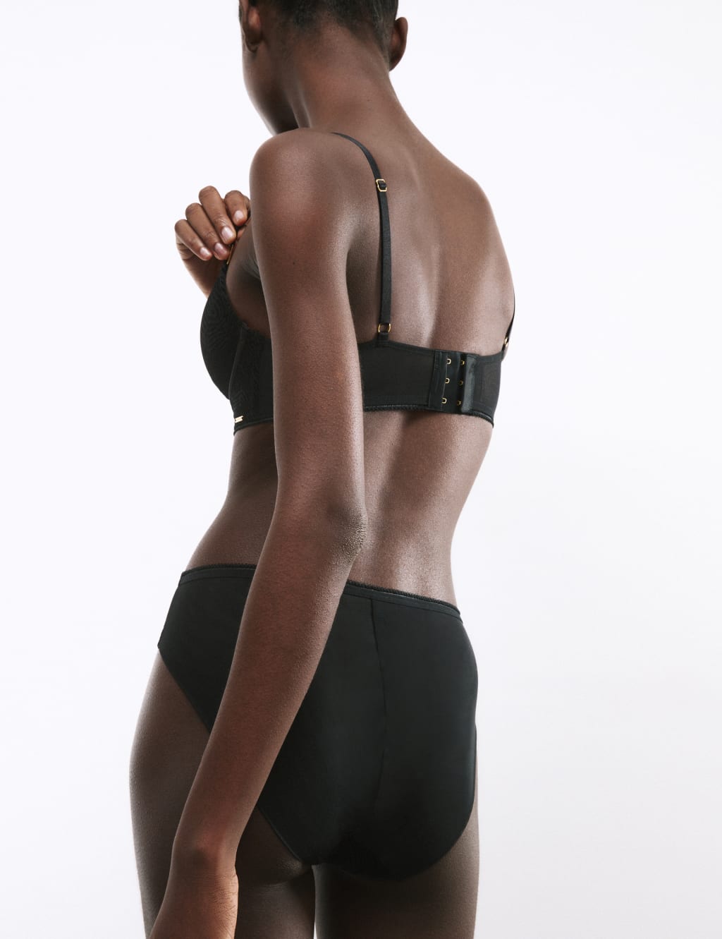Oslo Wired Longline Balcony Bra Set A-E 5 of 5