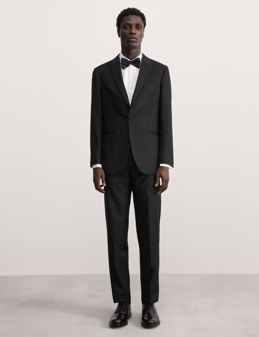 Tailored Fit Pure Wool Tuxedo 3 of 6