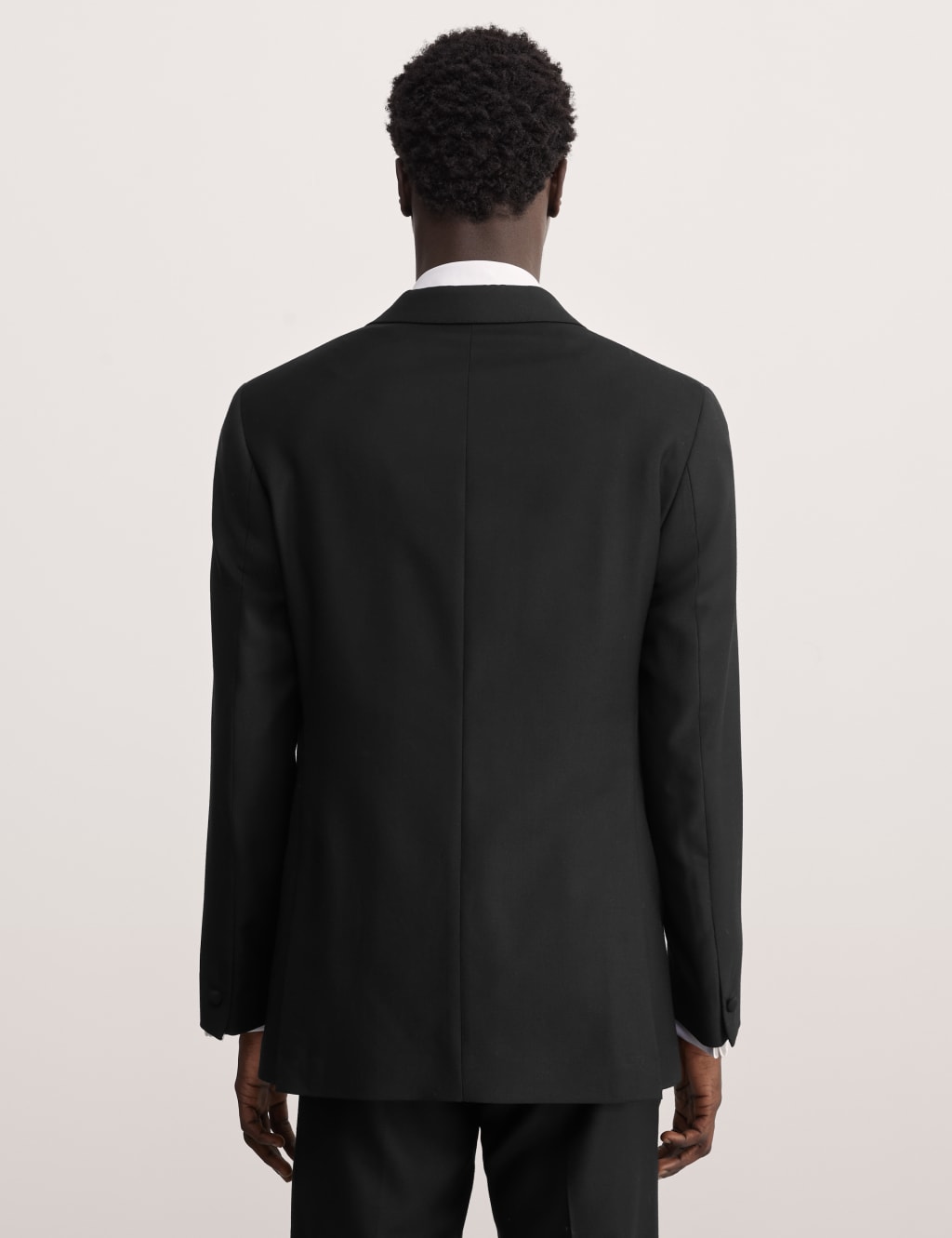 Tailored Fit Pure Wool Tuxedo 2 of 6