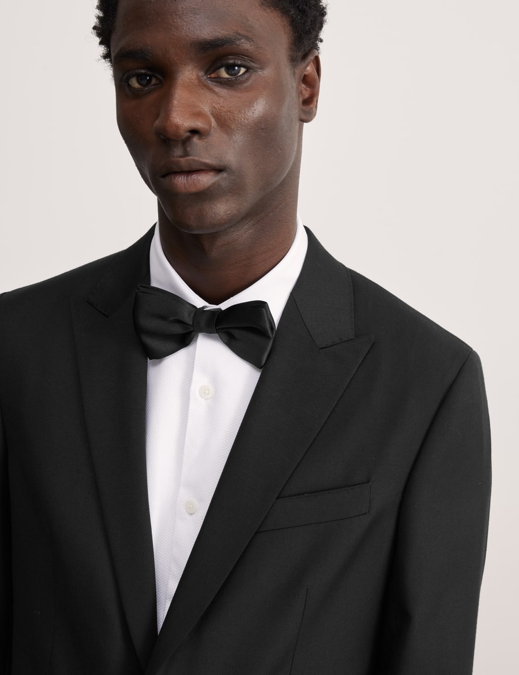 Tailored Fit Pure Wool Tuxedo 6 of 6