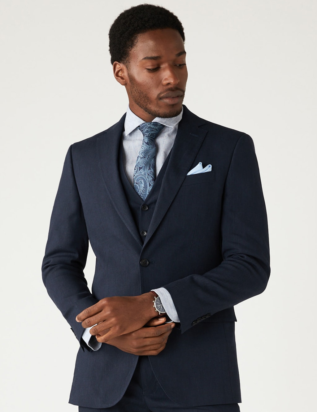 Slim Fit Italian Linen Miracle™ Suit 4 of 6