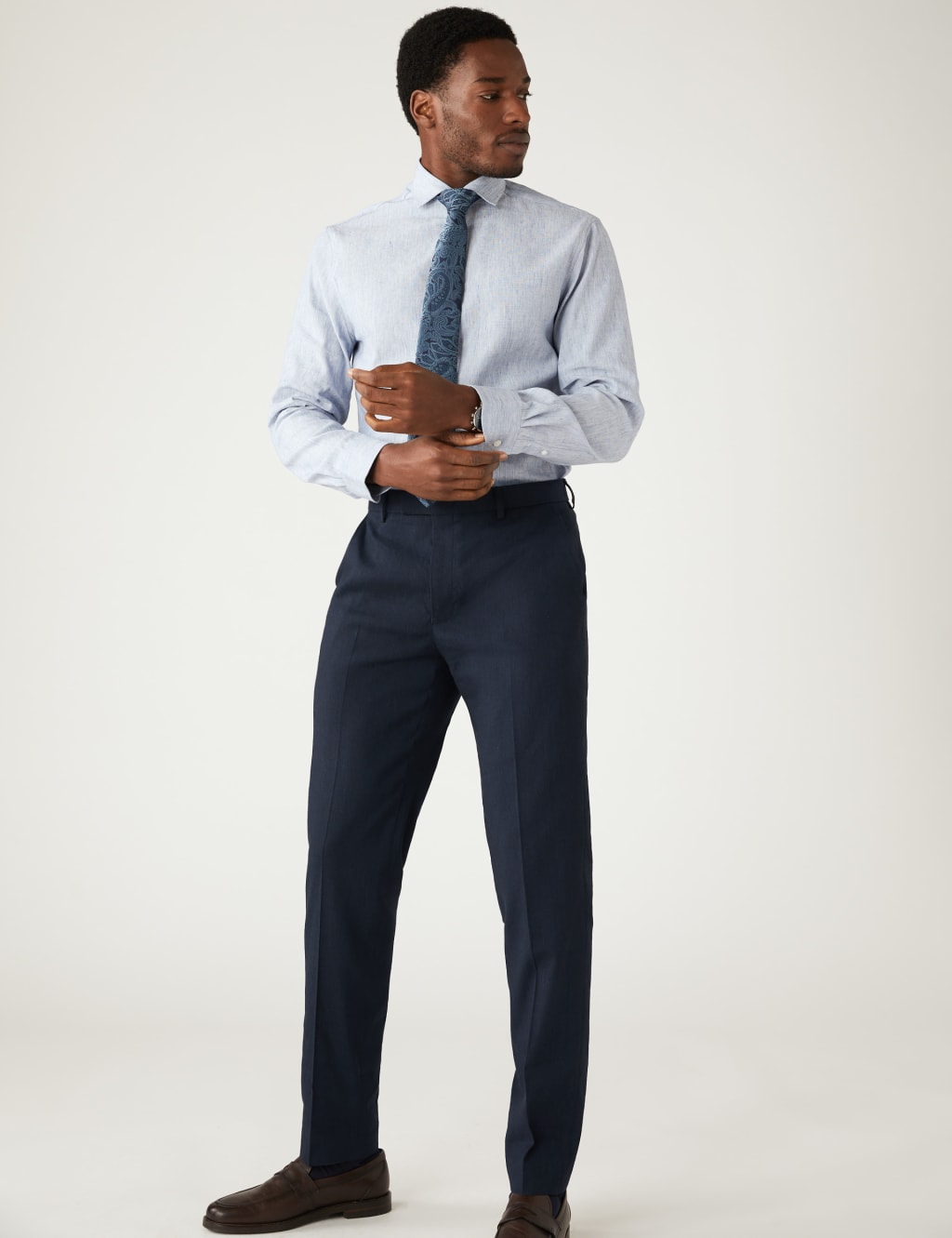 Tailored Fit Italian Linen Miracle™ Suit 5 of 6