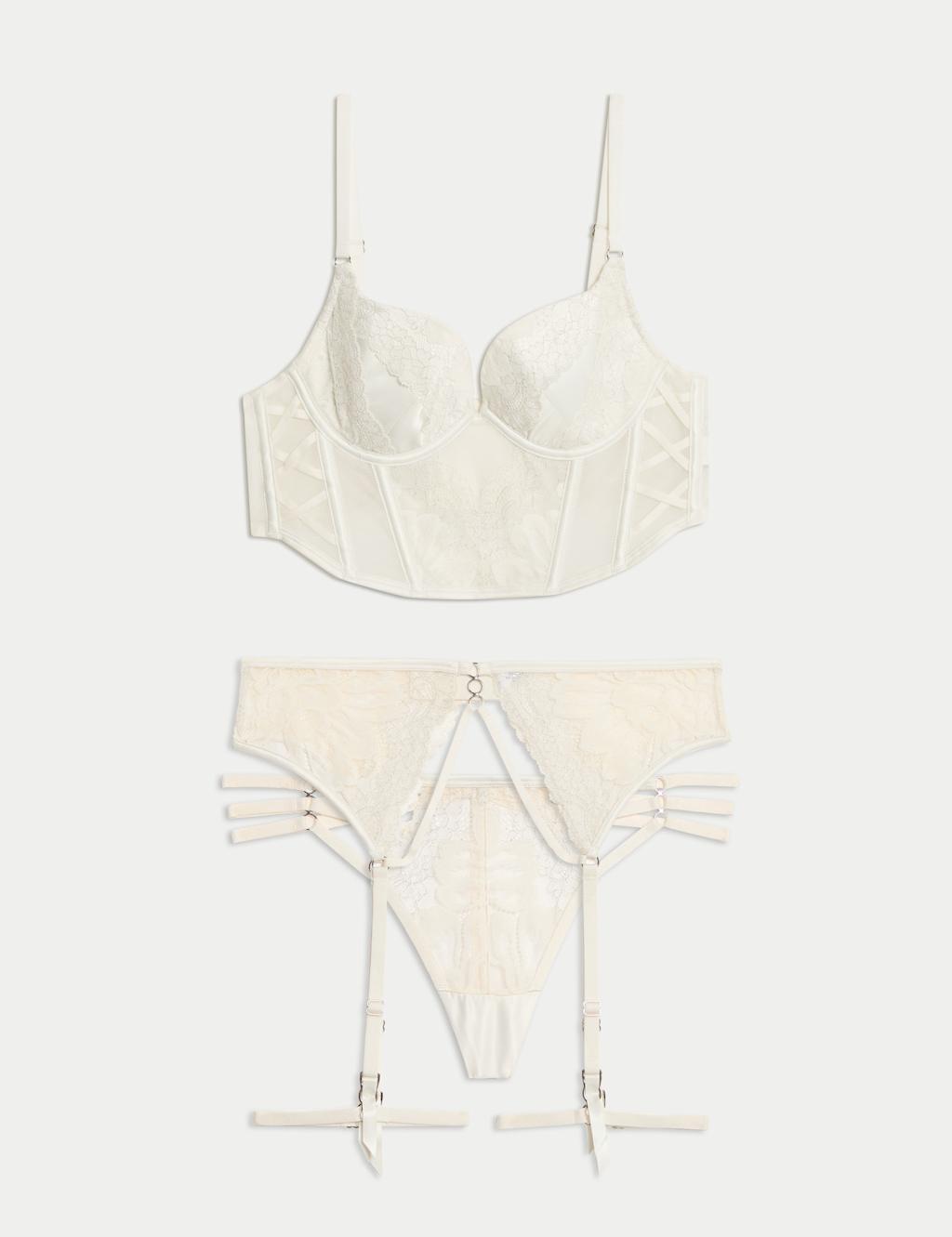 Lindy Lace Suspender Set 1 of 6