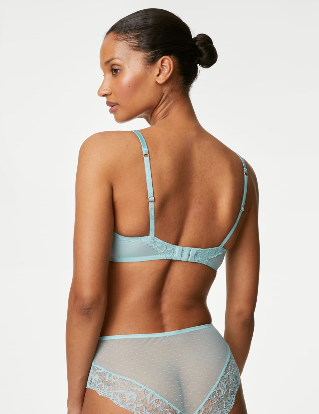 Aster Sparkle Lace Wired Balcony Bra Sets A-E 4 of 6