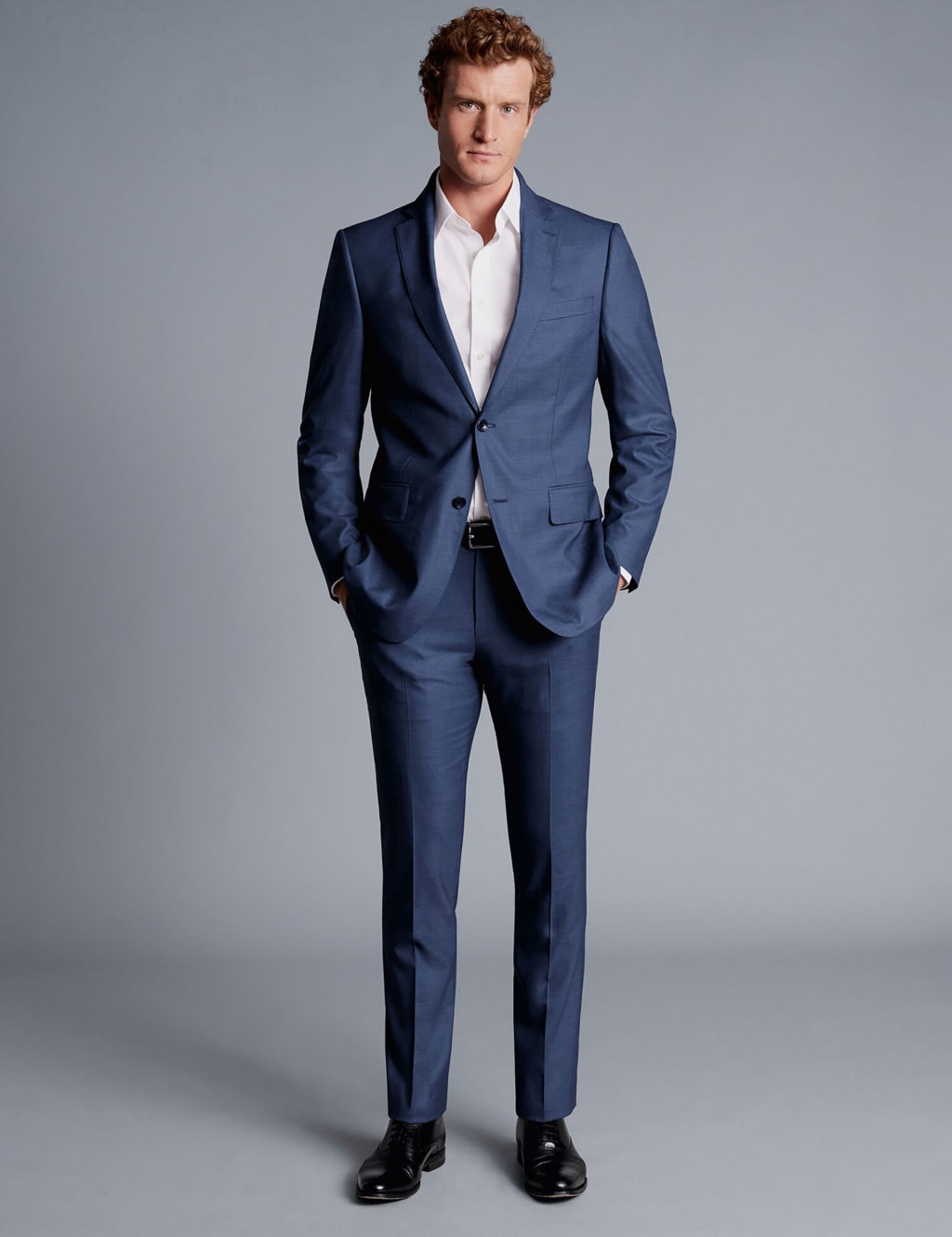 Slim Fit Super 120s Wool Suit 3 of 4