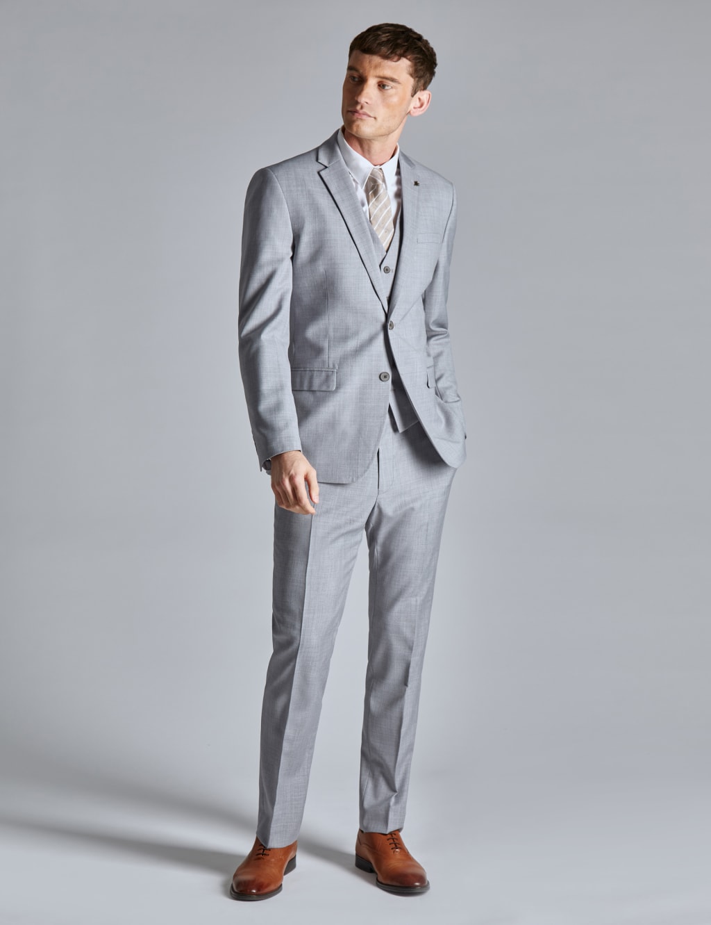 Slim Fit Wool Rich Suit