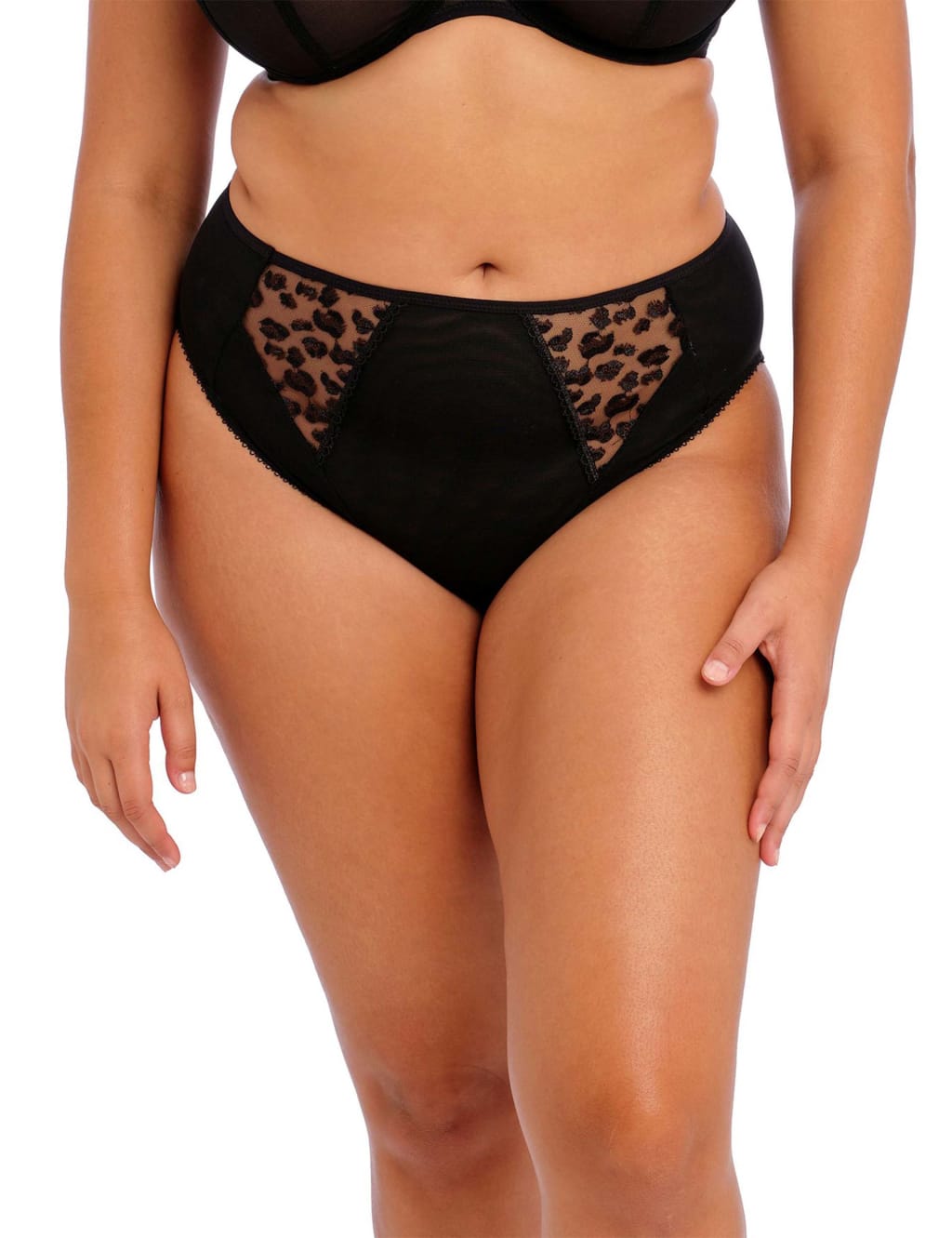 Namrah Embroidered Wired Plunge Bra Set 5 of 6