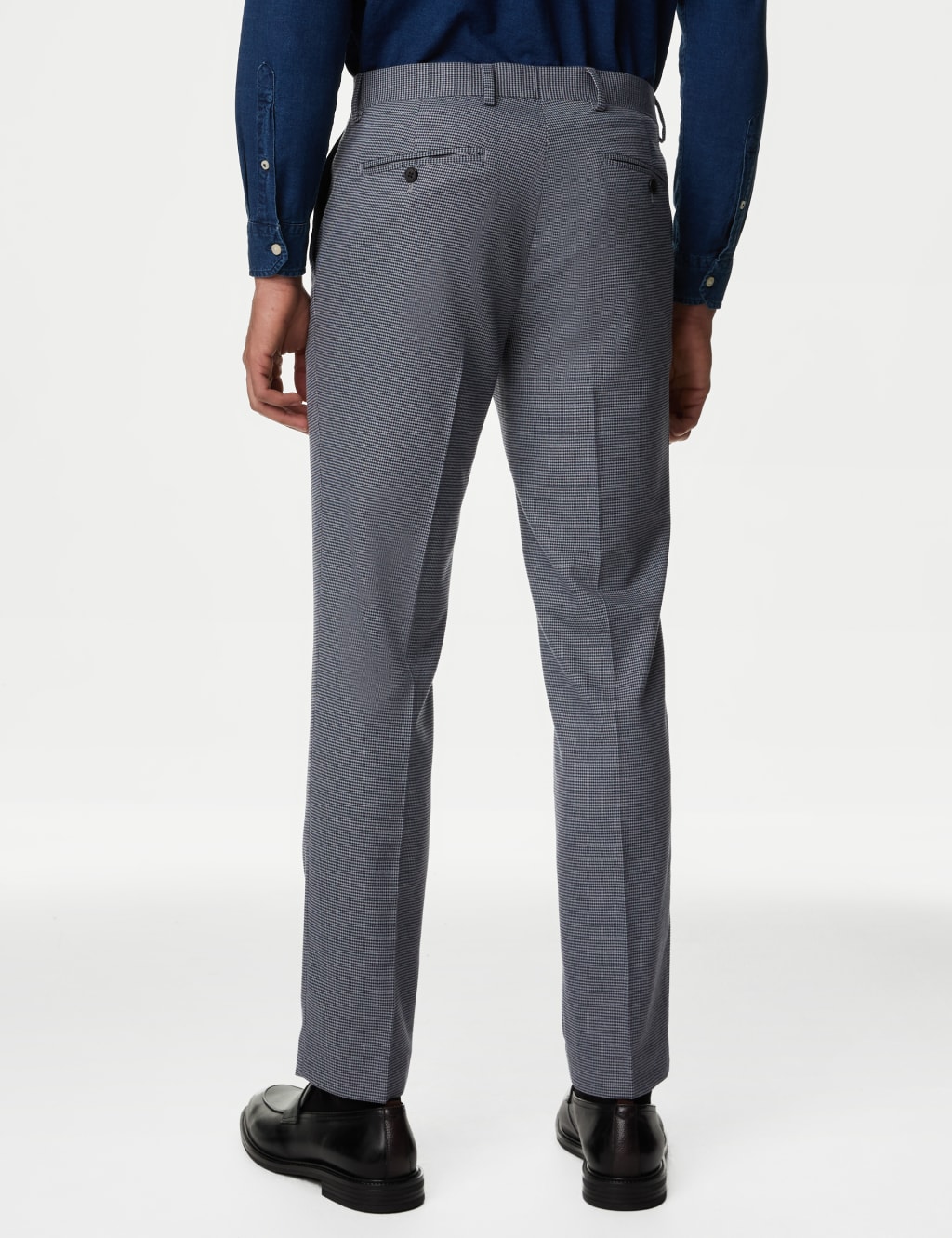 Slim Fit Puppytooth Stretch Suit 7 of 7