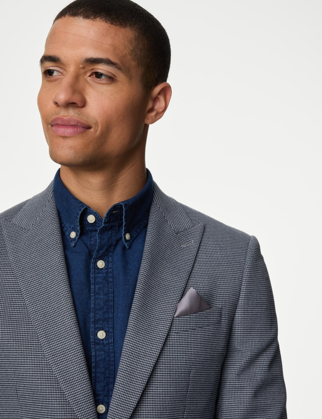 Slim Fit Puppytooth Stretch Suit 5 of 7