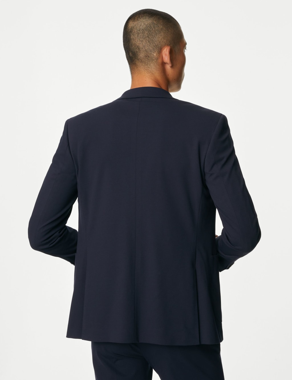 Jersey Flat Front Stretch Suit 2 of 7