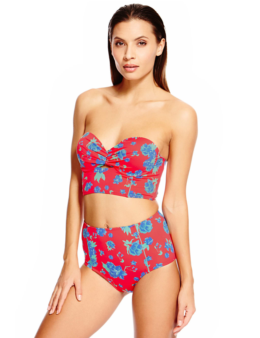 Halterneck Floral Bikini Set 1 of 1