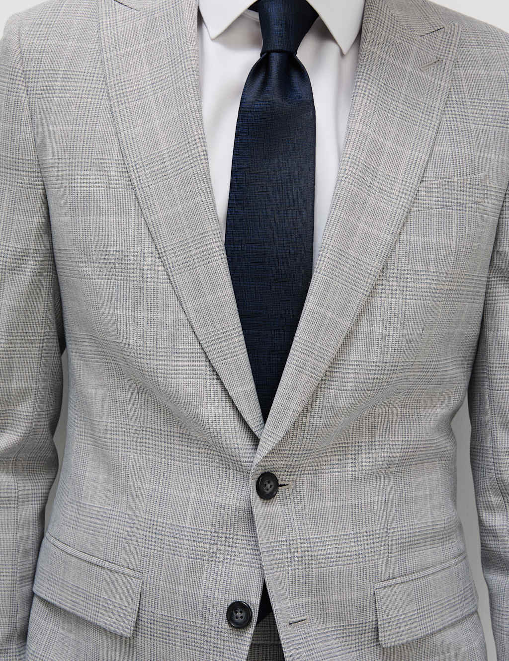 Slim Fit Prince of Wales Check Suit 5 of 5