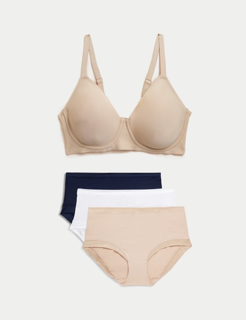 Flexifit™ Invisible Wired Full-cup Bra set A-E 1 of 6