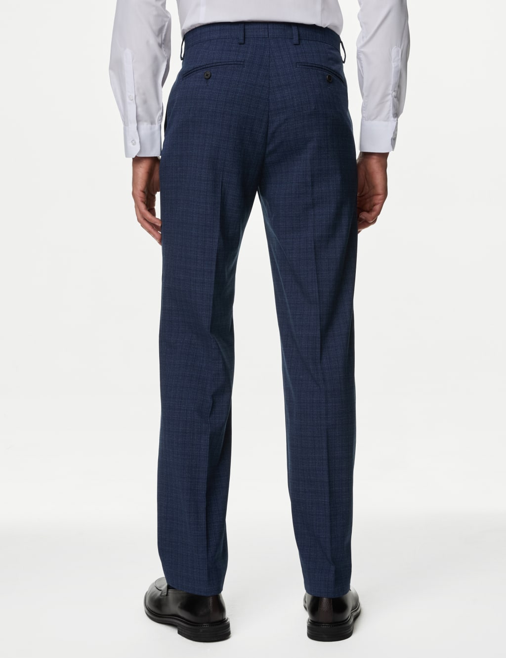Regular Fit Check Stretch Suit 5 of 6
