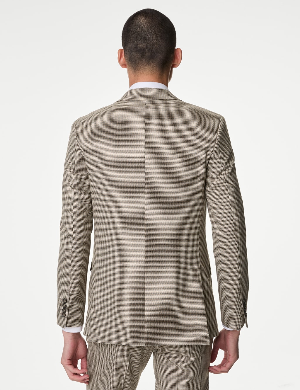 Slim Fit Puppytooth Stretch Suit 2 of 5