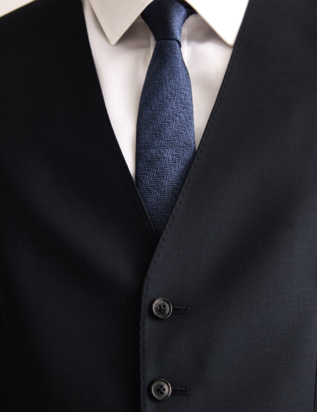 Tailored Fit Pure Wool Suit 6 of 6