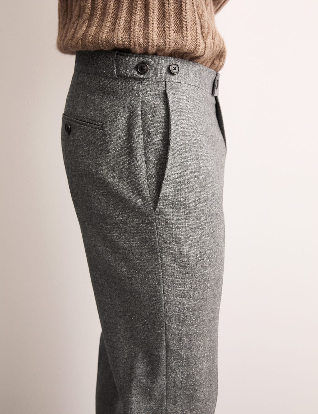 Tailored Fit Italian Wool Rich Suit 6 of 7